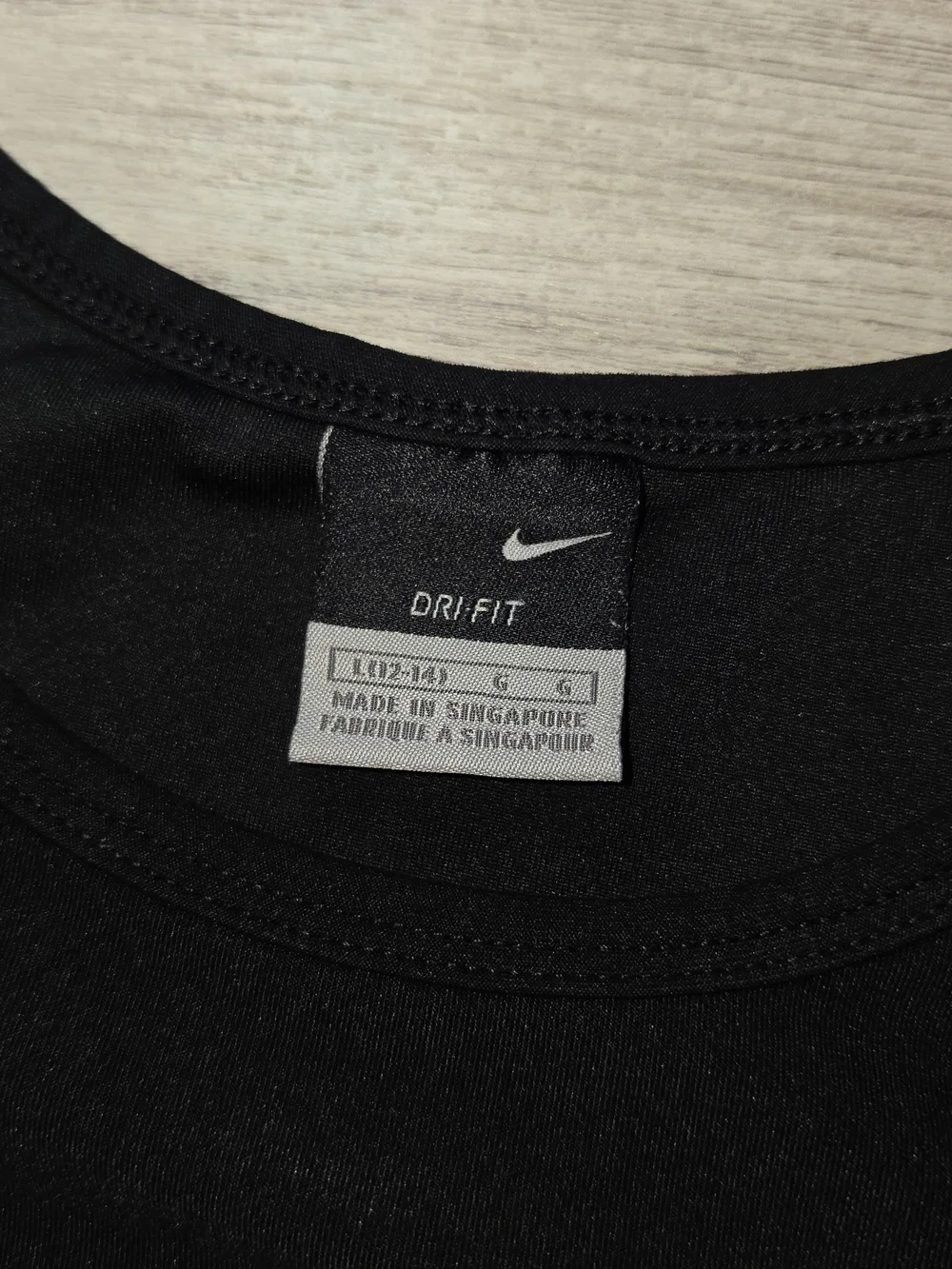 Y2K Nike Dri Fit Athletic Tank Top Women's Black Size L